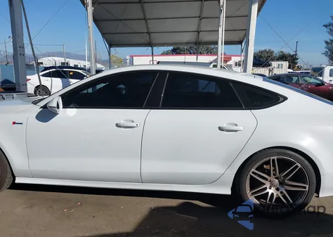 2014 Audi A7 3.0T Premium Plus from USA, damaged, VIN WAU2GAFC0EN064090